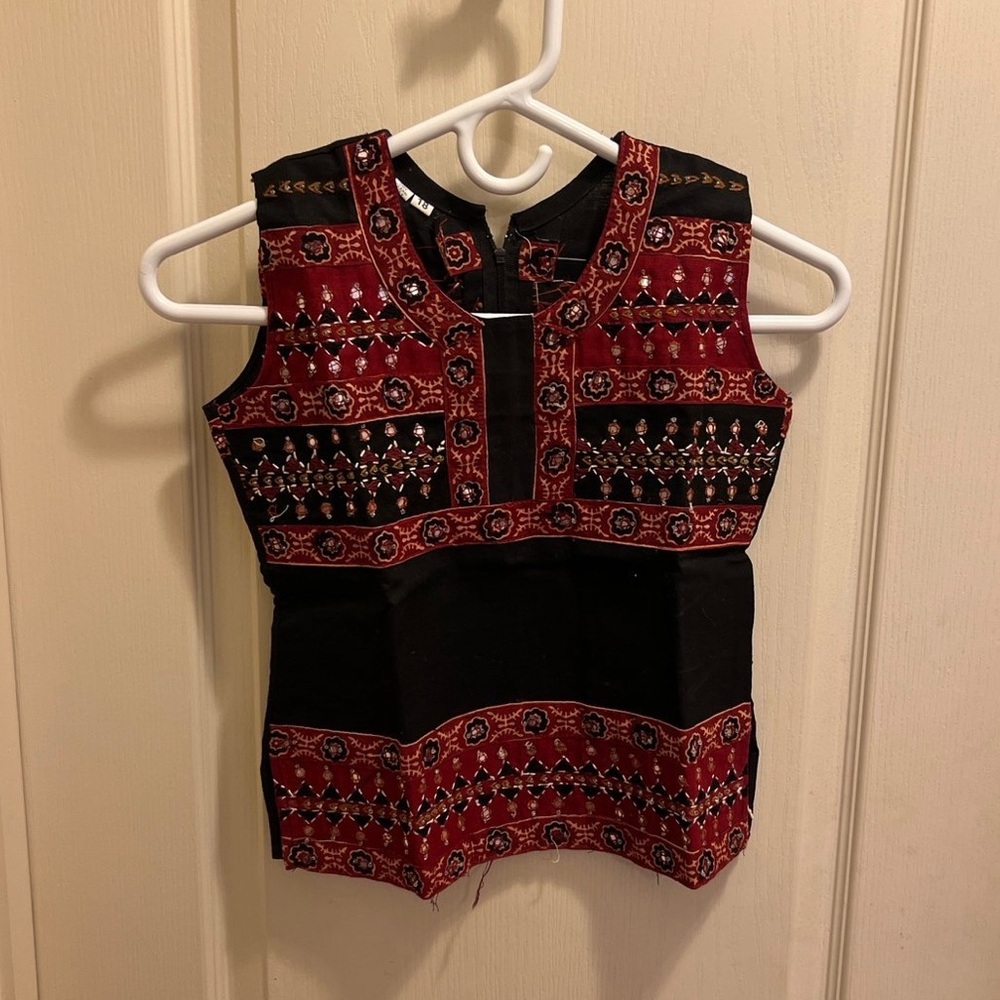 Indian kurti top for kids! NWOT